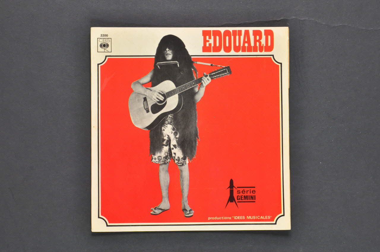 disque 45 tours My name is Edouard 2001.69.16.2053.1-2 Photo Mucem