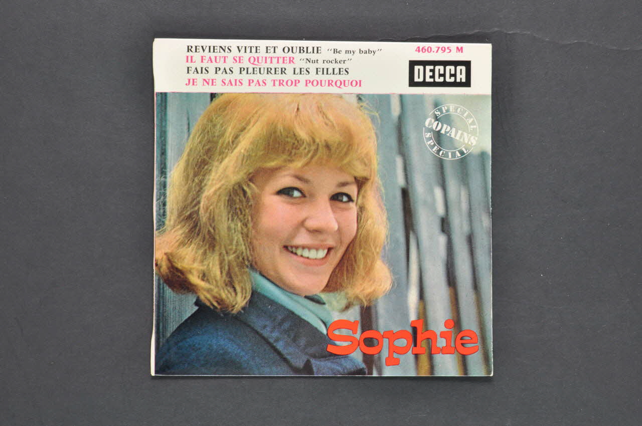 disque 45 tours Il faut se quitter 2001.69.16.2055.1-2 Photo Mucem