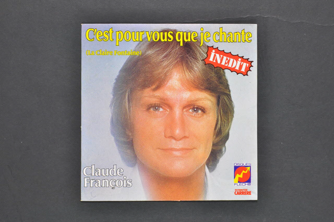 disque 45 tours Les roses, les anges et la pluie 2001.69.16.2064.1-2 Photo Mucem