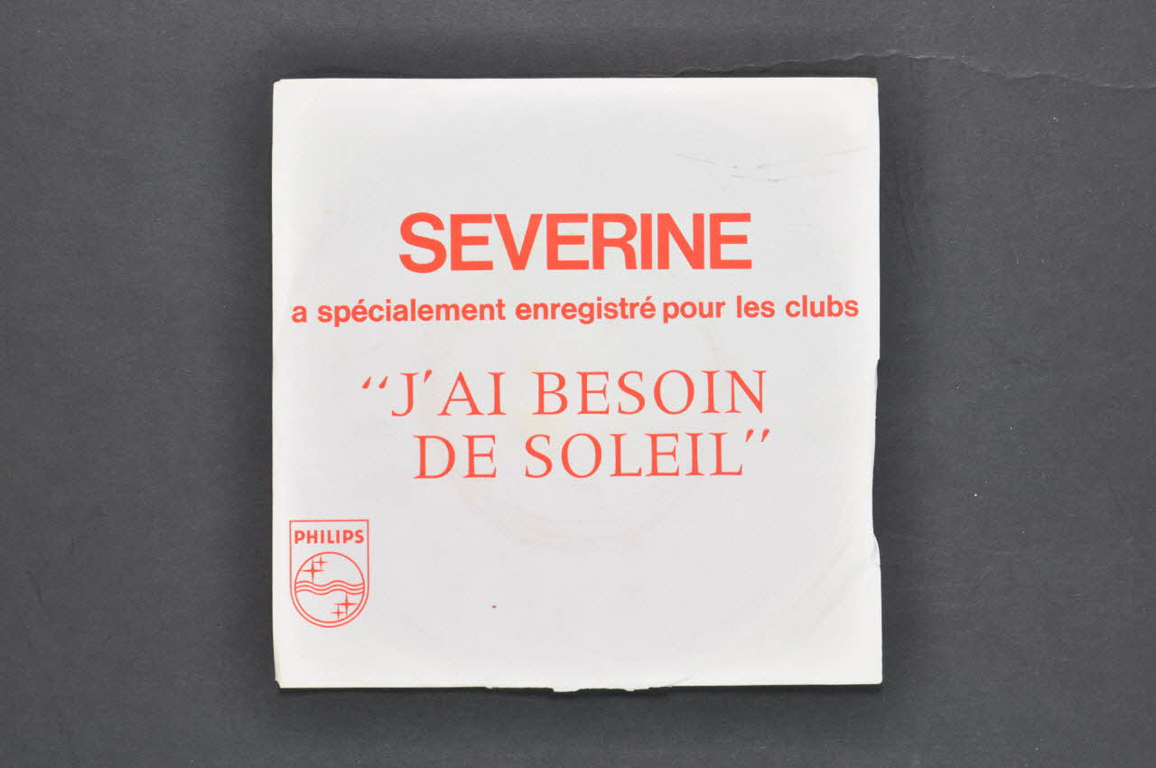 disque 45 tours Comme un appel 2001.69.16.2074.1-2 Photo Mucem