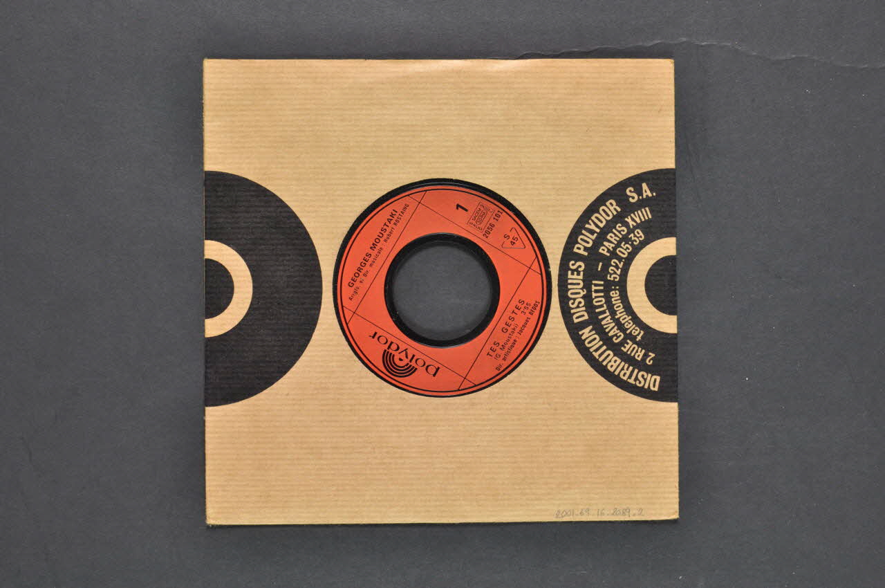 disque 45 tours Grand-père 2001.69.16.2089.1-2 Photo Mucem