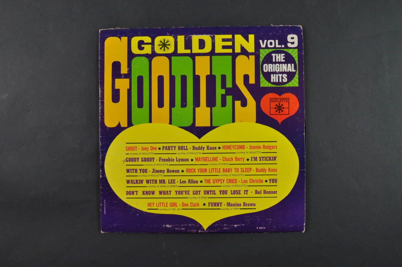 disque 33 tours Golden Goodies - Vol. 9 2001.69.16.209.1-2 Photo Mucem