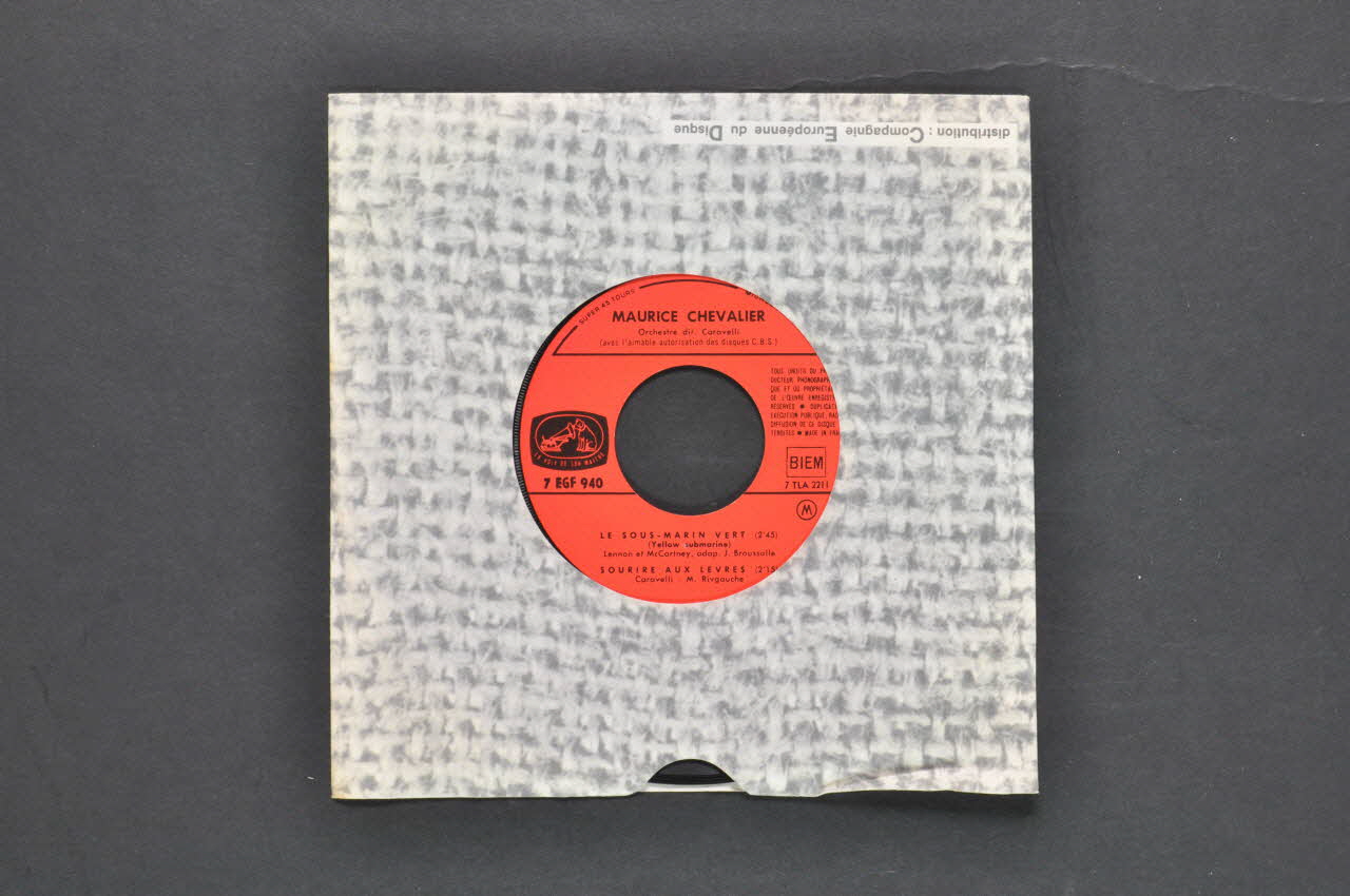 disque 45 tours Broadway 2001.69.16.2096.1-2 Photo Mucem