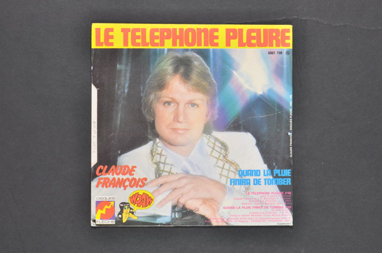 disque 45 tours Quand la pluie finira de tomber 2001.69.16.2097.1-2 Photo Mucem