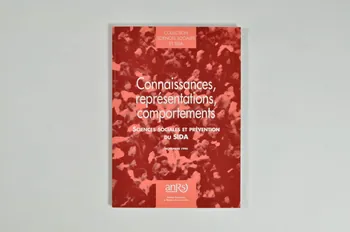 Agence Nationale de Recherches sur le Sida (ANRS) livre "Connaissances, représentations, comportements. Sciences sociales et prévention du SIDA" France 1994/11 2002.127.90 Photo Mucem