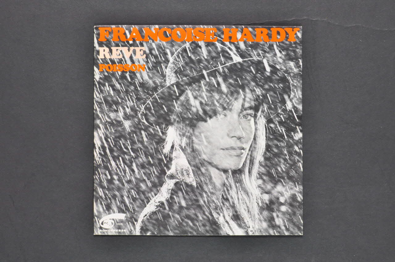 Françoise Hardy disque 45 tours Reve France 1972 2001.69.16.2119.1-2 Photo Mucem