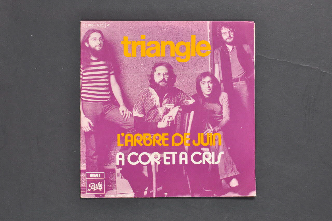 disque 45 tours A cor et à cris 2001.69.16.2184.1-2 Photo Mucem