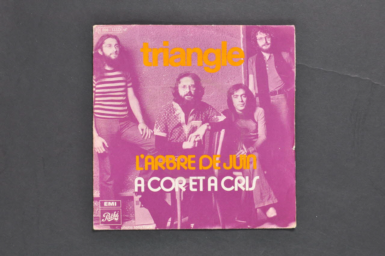 disque 45 tours A cor et à cris 2001.69.16.2185.1-2 Photo Mucem