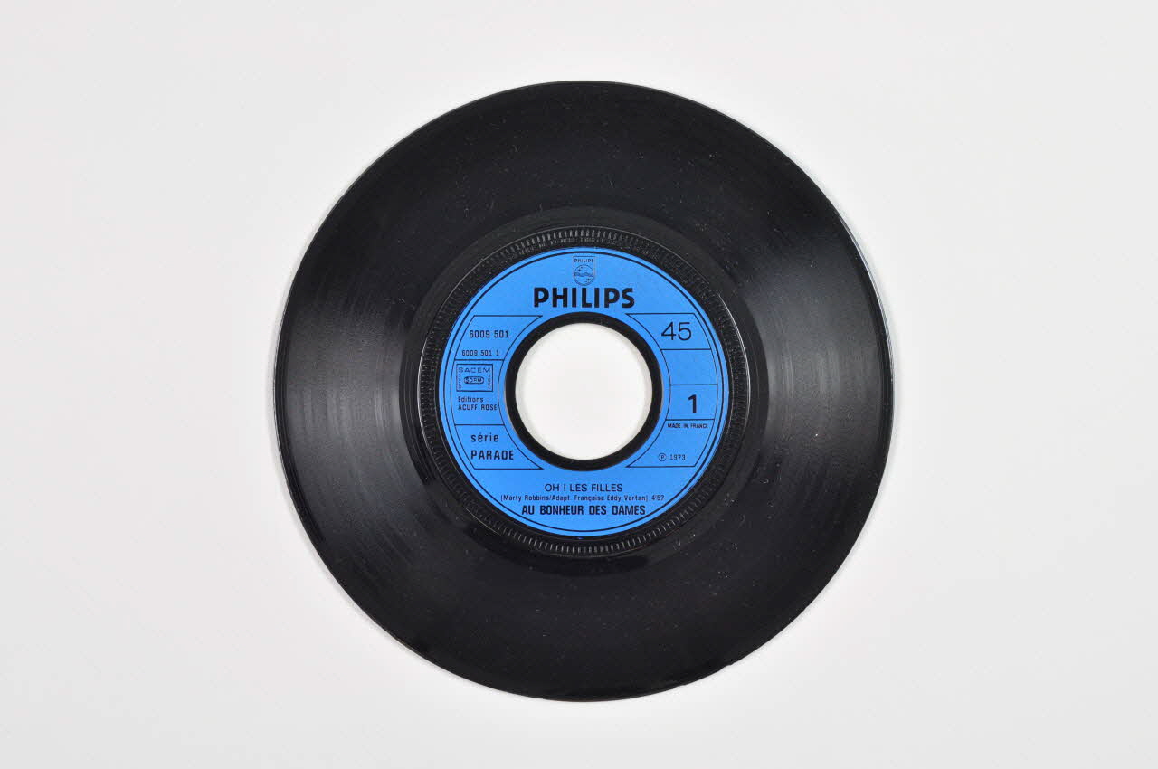 disque 45 tours Ego-dames 2001.69.16.2261 Photo Mucem