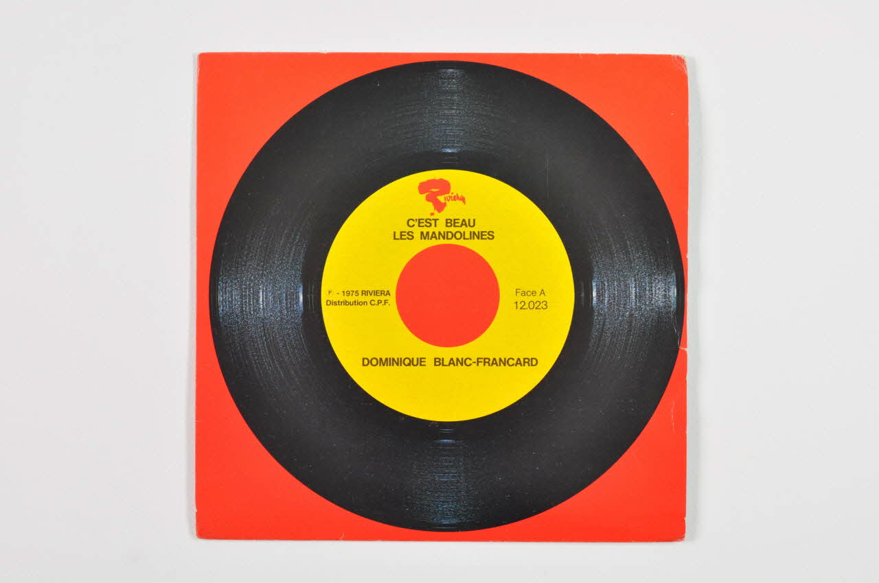 disque 45 tours Banal 2001.69.16.2272.1-2 Photo Mucem