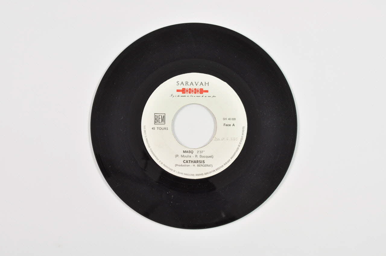 disque 45 tours Masq 2001.69.16.2285 Photo Mucem