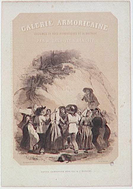 Lalaisse François Hippolyte ; Henri Désiré Charpentier ; Charpentie estampe GALERIE ARMORICAINE Nantes 1845-1846 1938.11.82 Photo RMN-Grand Palais (Mucem)