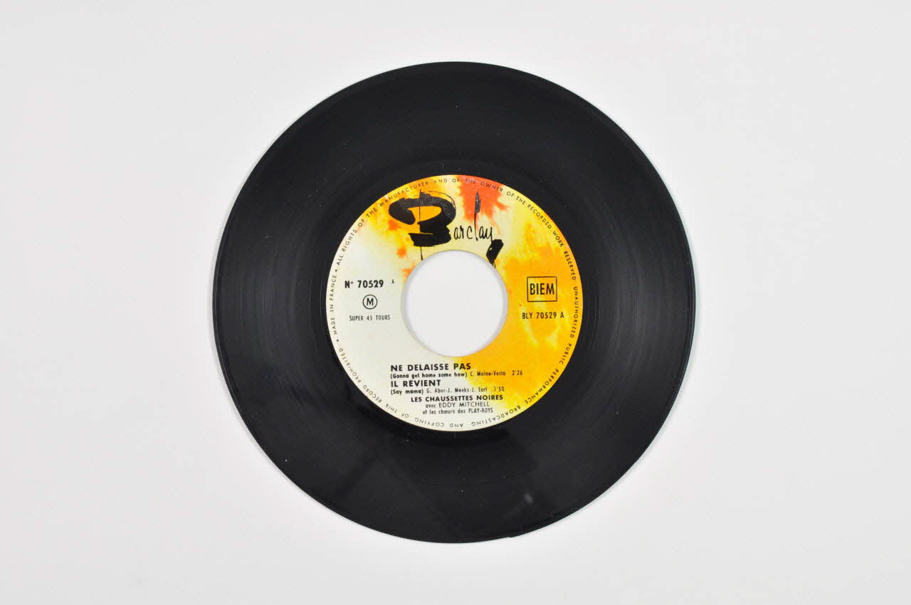 disque 45 tours Ceci est mon histoire 2001.69.16.2306 Photo Mucem