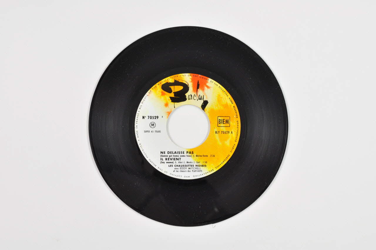 disque 45 tours Ceci est mon histoire 2001.69.16.2307 Photo Mucem