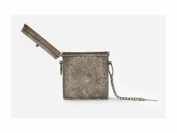 étui à amulette étui talismanique Fès-Meknès, Maroc 1888 2021.11.7 Photo Mucem/ Yves Inchierman