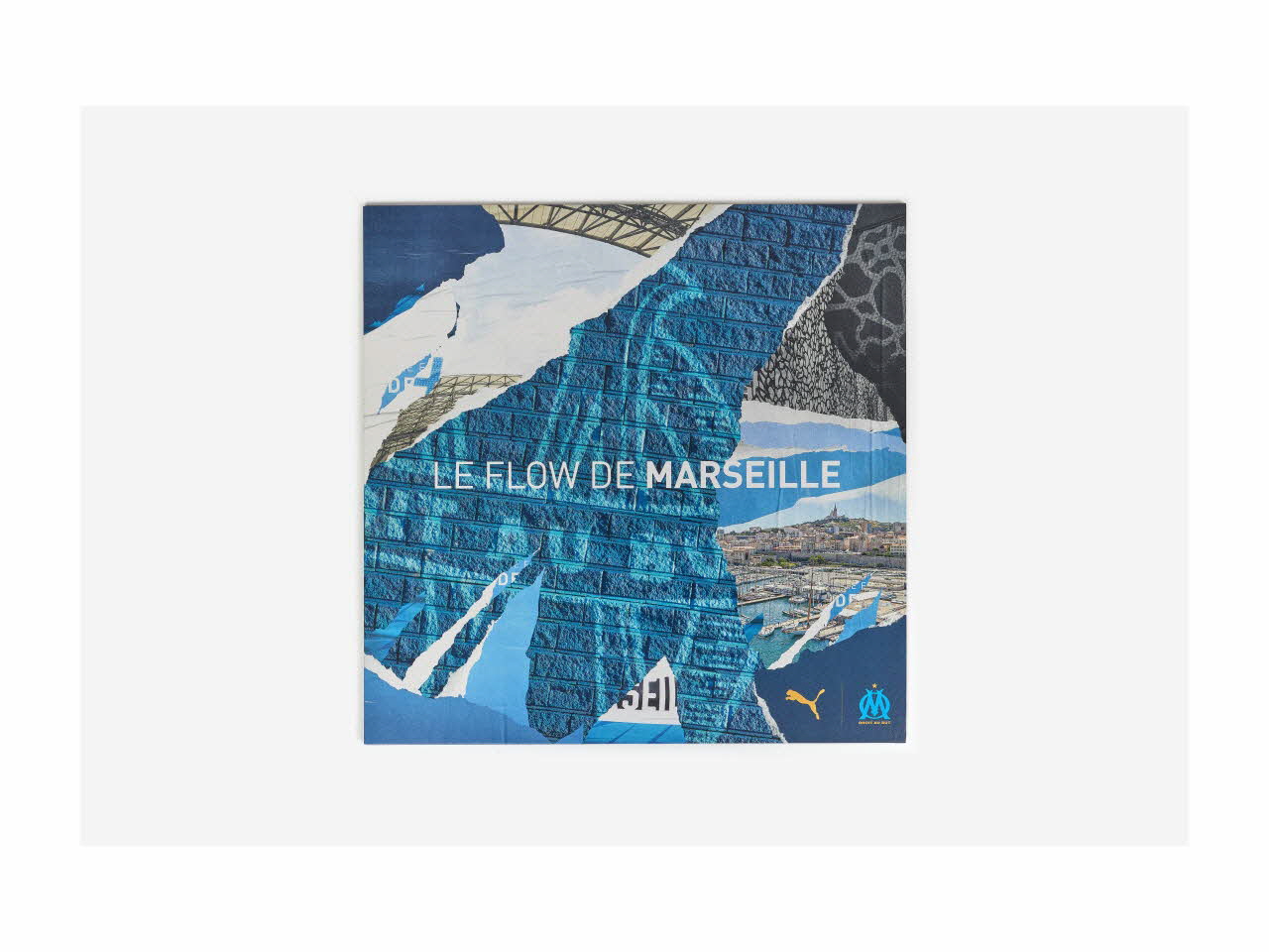 Alonzo ; JMK$ ; DJ Aaron pochette de disque Le Flow à Marseille Provence-Alpes-Côte d’Azur, France 2019 2021.13.2.1-2 Photo Mucem / Marianne Kuhn