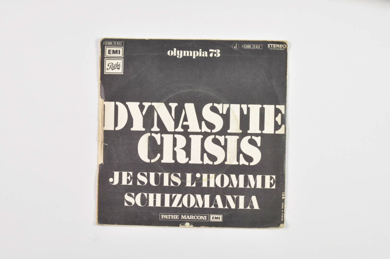 disque 45 tours Schizomania 2001.69.16.2337.1-2 Photo Mucem