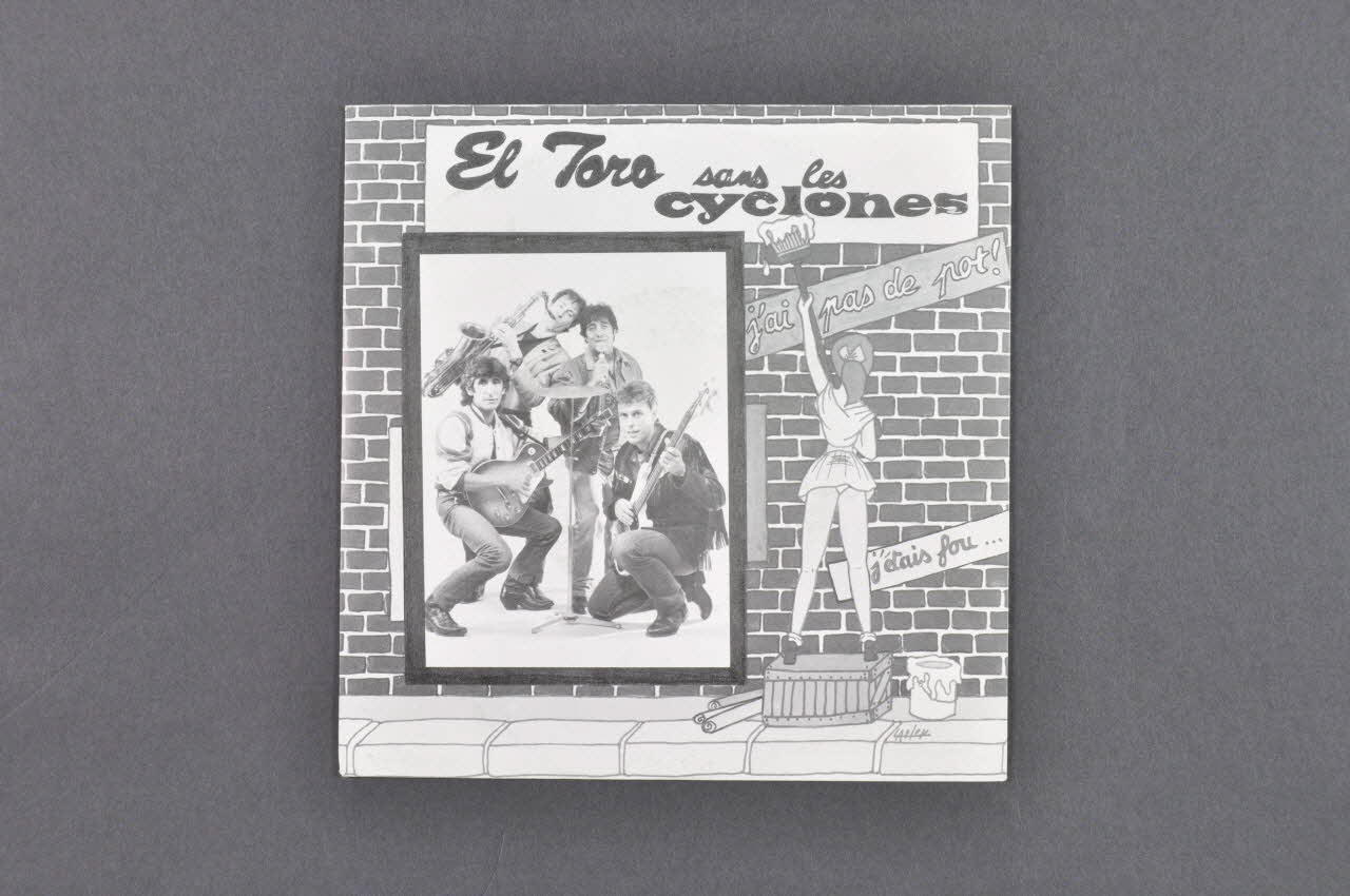 disque 45 tours J'étais fou 2001.69.16.2344.1-2 Photo Mucem