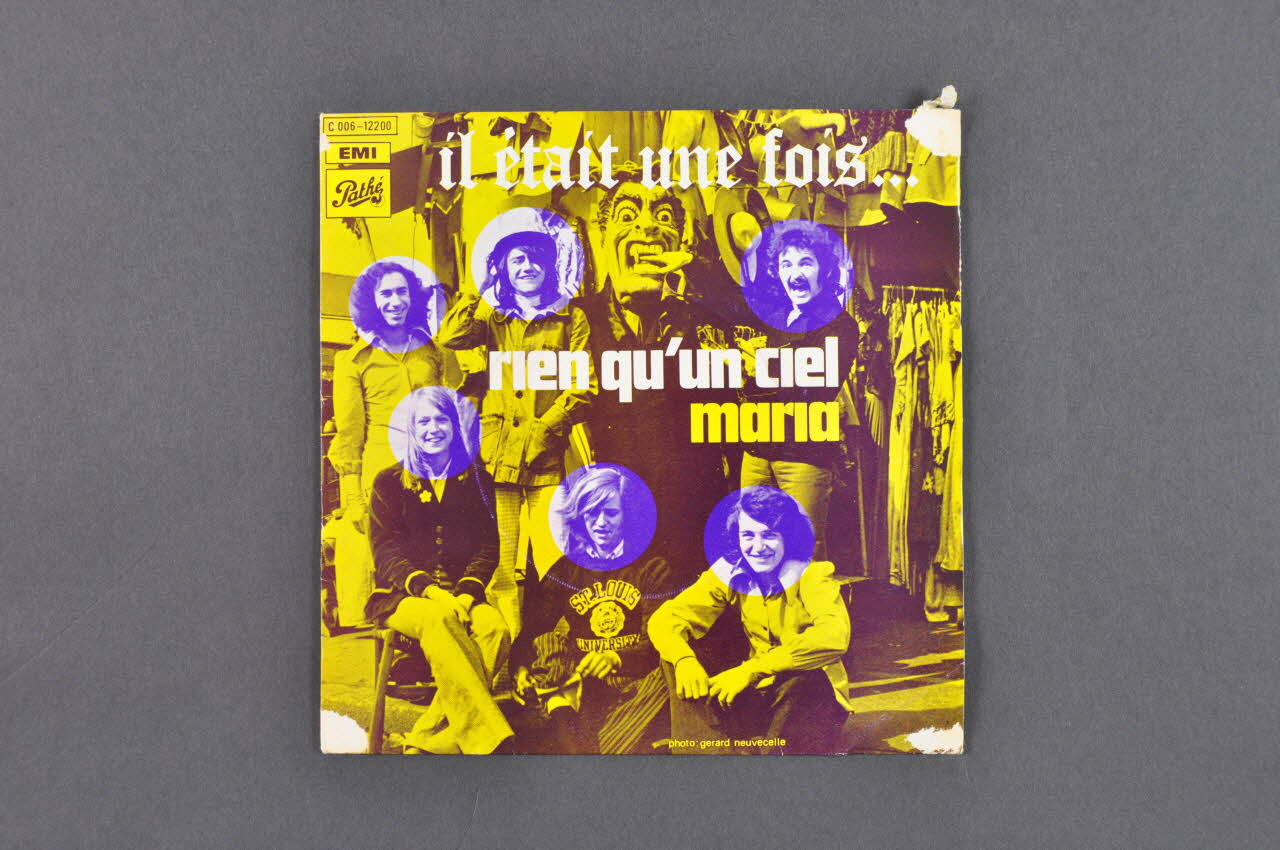 disque 45 tours Rien qu'un ciel 2001.69.16.2368.1-2 Photo Mucem
