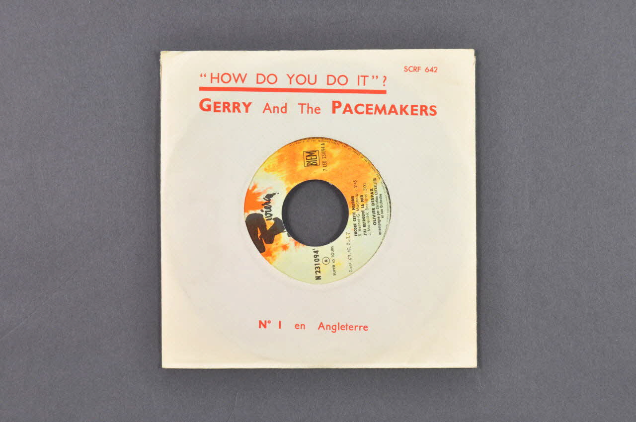 disque 45 tours Si tu as un coeur 2001.69.16.2427 Photo Mucem