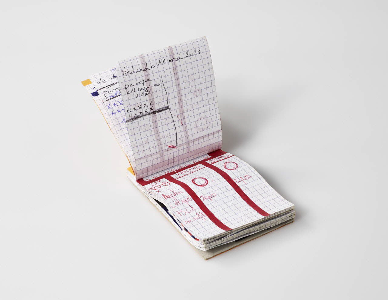 carnet carnet d'exercices Provence-Alpes-Côte d’Azur, France 2016-2018 2021.27.11 Photo Mucem / Marianne Kuhn