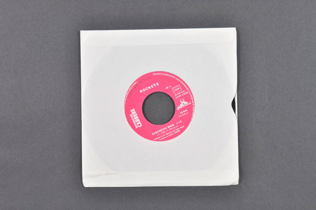 disque 45 tours Galactica, la femme de métal 2001.69.16.2455 Photo Mucem