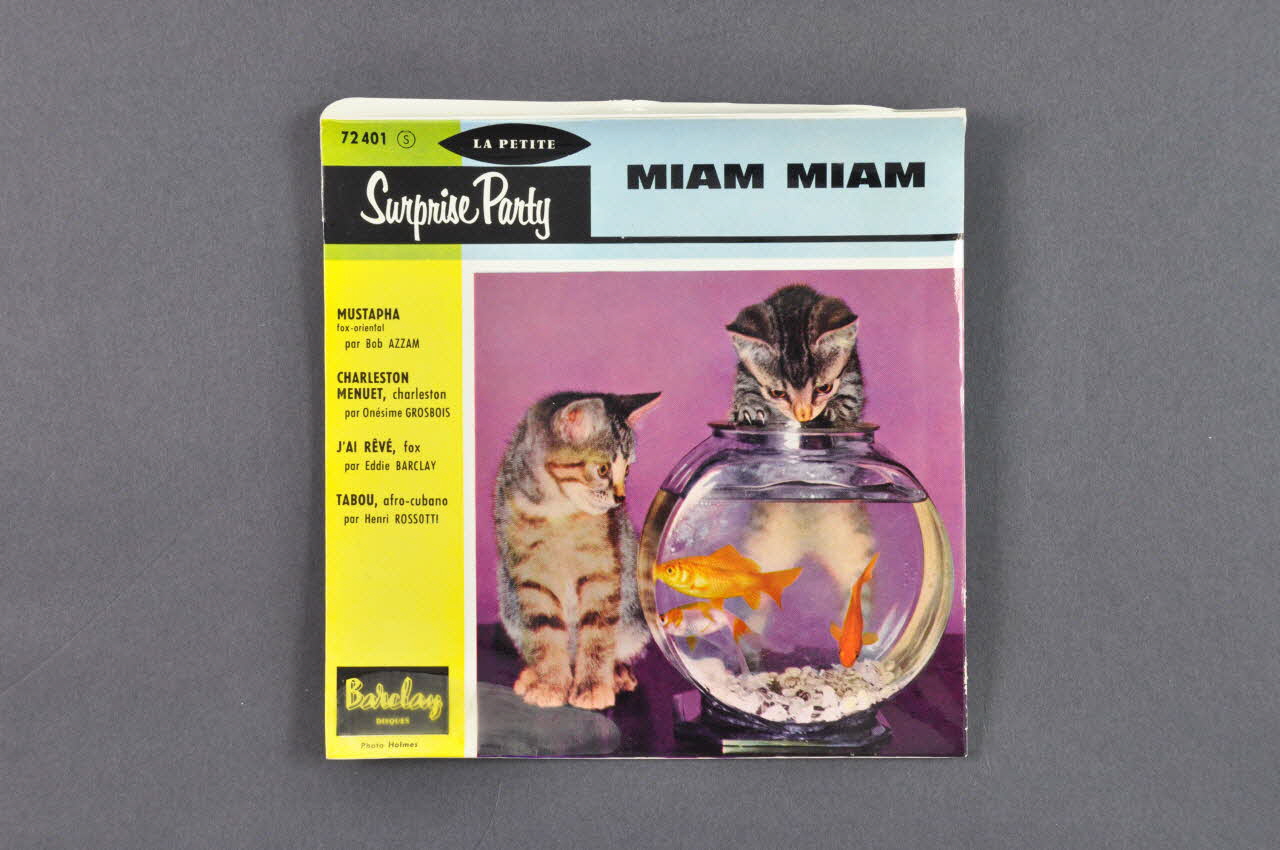 disque 45 tours Petite surprise party miam miam 2001.69.16.2515.1-2 Photo Mucem