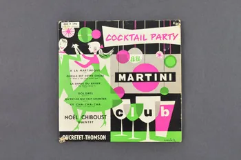 disque 45 tours Cocktail-party au Martini-club 2001.69.16.2517.1-2 Photo Mucem