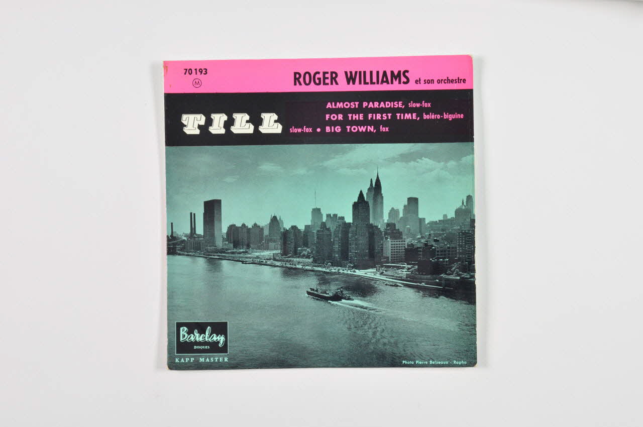 disque 45 tours Big town 2001.69.16.2532.1-2 Photo Mucem