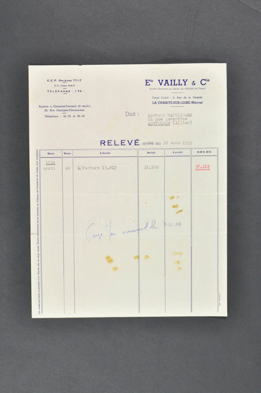 DOCUMENTS DIVERS 1950 2000.60.1307.2 Photo Mucem