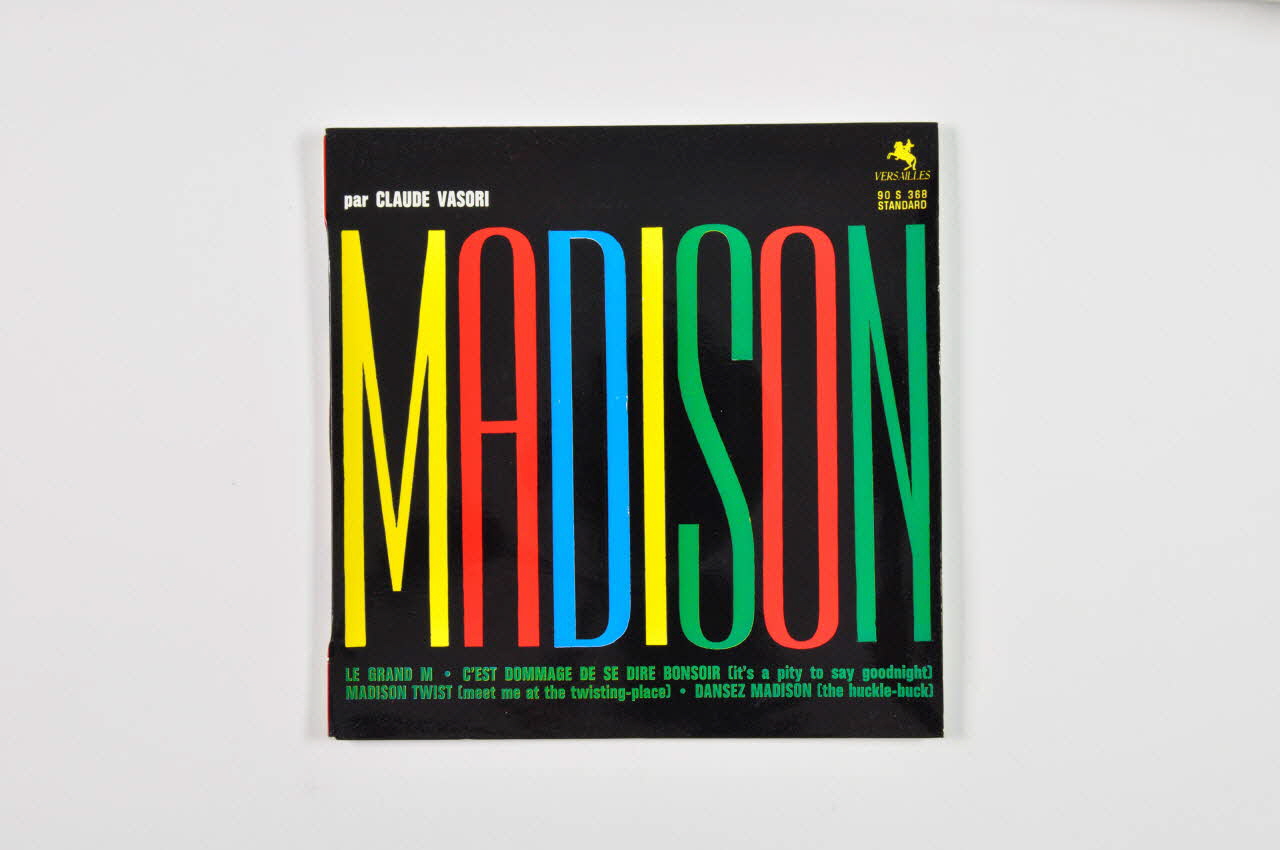 disque 45 tours Dansez madison 2001.69.16.2541.1-2 Photo Mucem