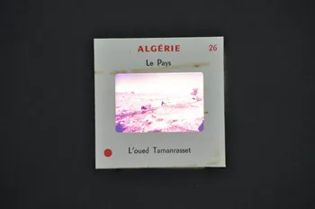 M Hamelle ; Ministère Des Affaires Algériennes diapositive Algérie. L'oued Tamanrasset Tamanrasset, Algérie 1960 2002.157.1.27 Photo Mucem