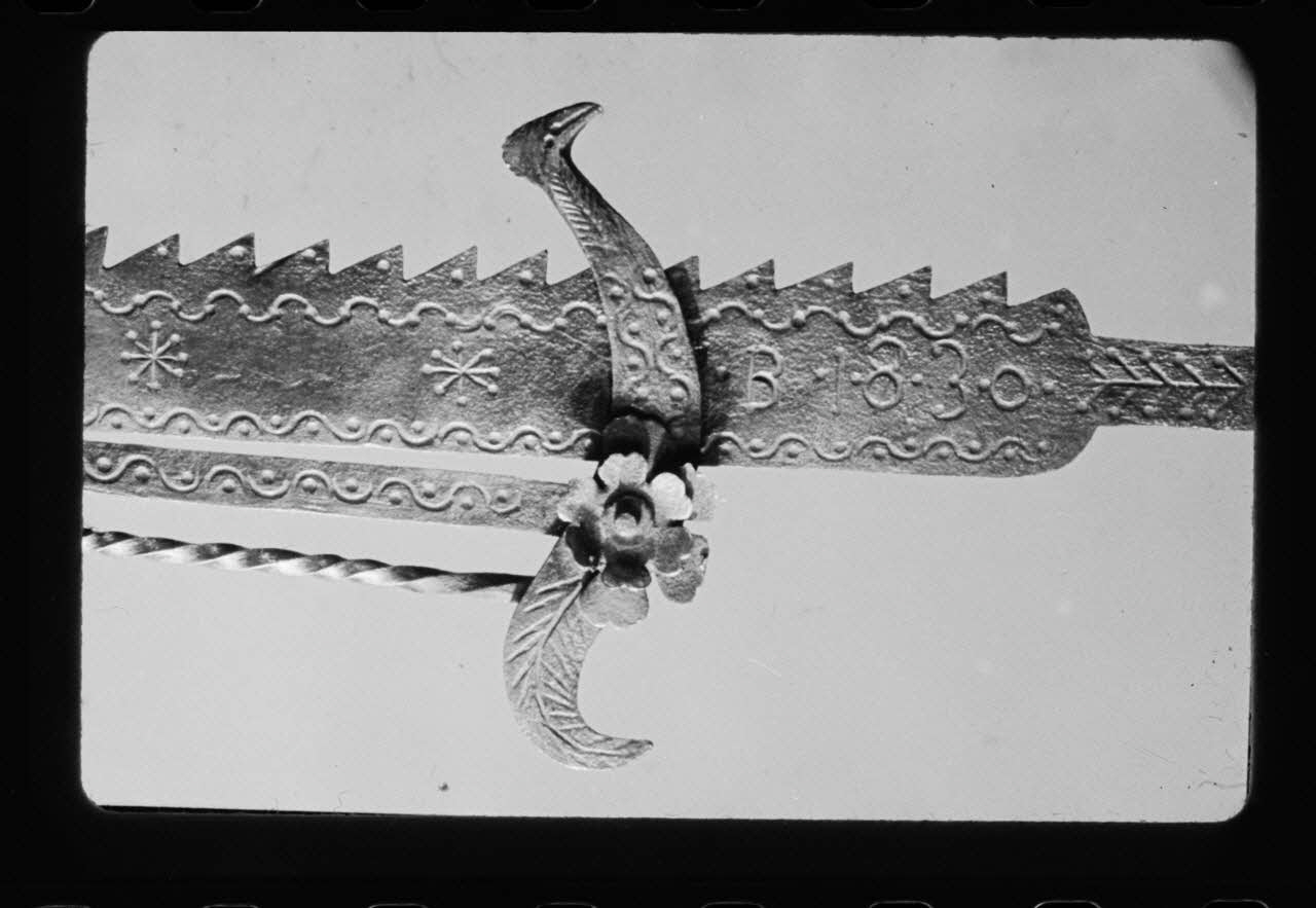 Jean-Dominique Lajoux photographie Crémaillère. Détail Ile-de-France, France 1968/2/1 Ph.1968.27.17 Photo Mucem / Jean-Dominique Lajoux