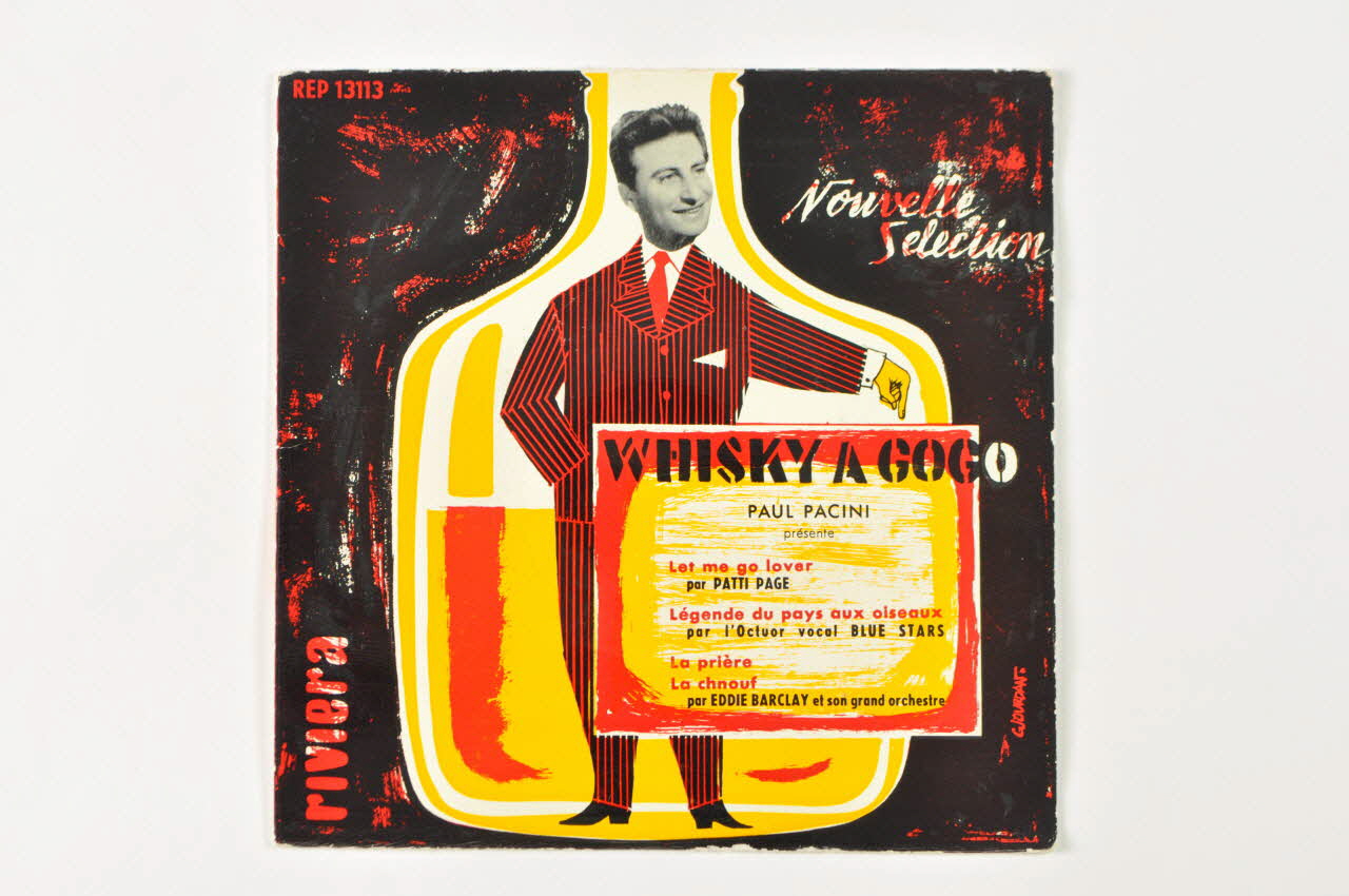 disque 45 tours La chnouf 2001.69.16.2648.1-2 Photo Mucem