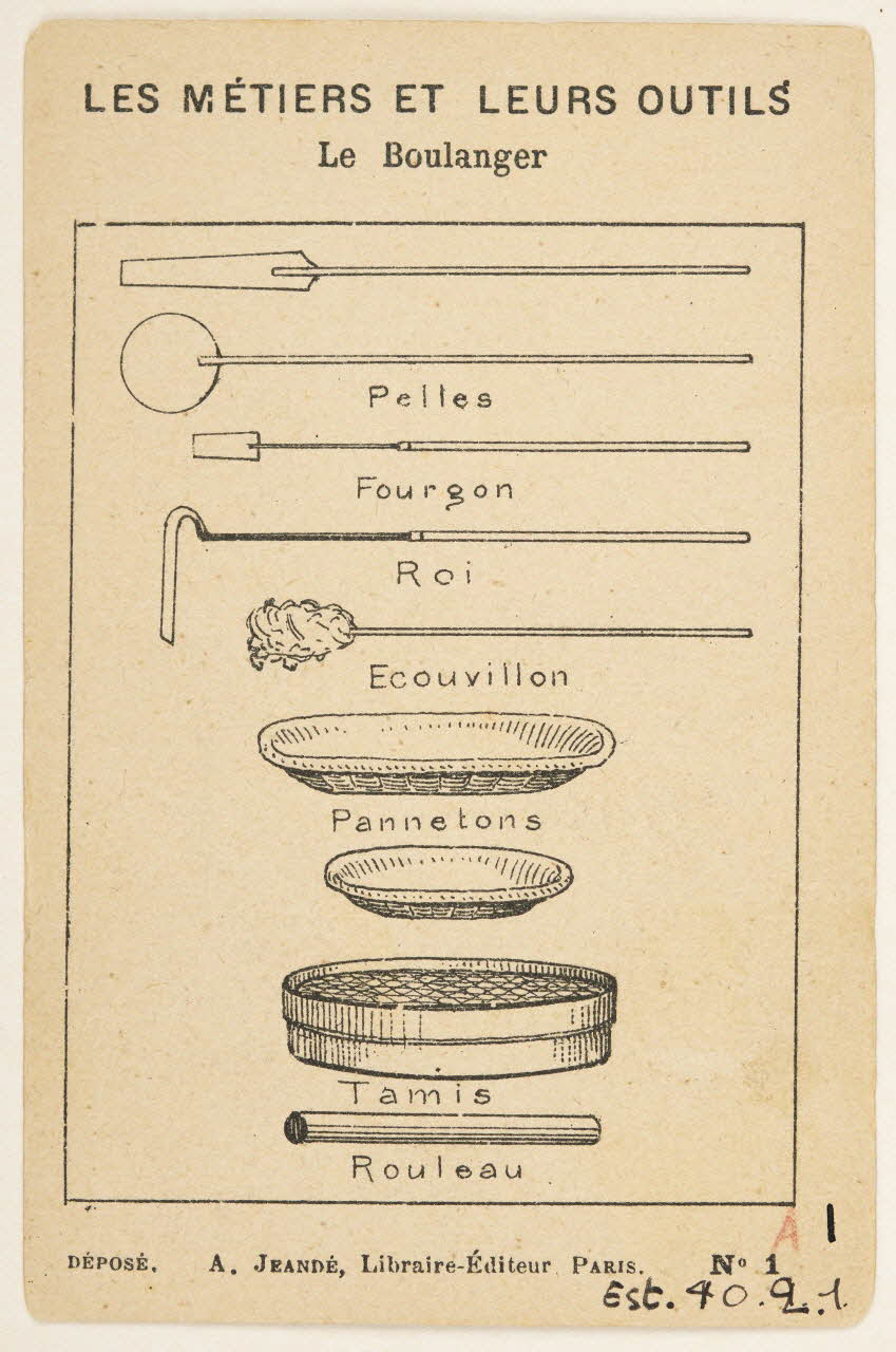 bon point LE BOULANGER 1940.2.1 Photo Mucem / Marianne Kuhn