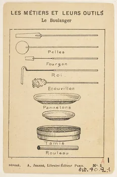 bon point LE BOULANGER 1940.2.1 Photo Mucem / Marianne Kuhn