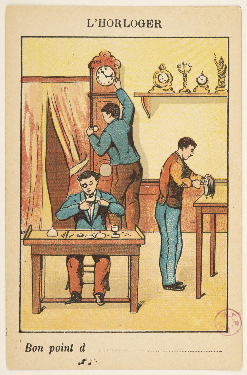 bon point L'HORLOGER 1940.2.10 Photo Mucem / Marianne Kuhn