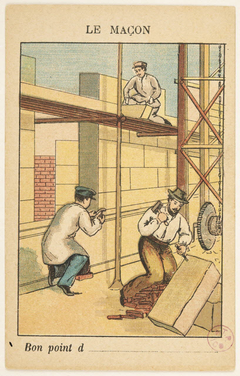 bon point LE MACON 1940.2.12 Photo Mucem / Marianne Kuhn