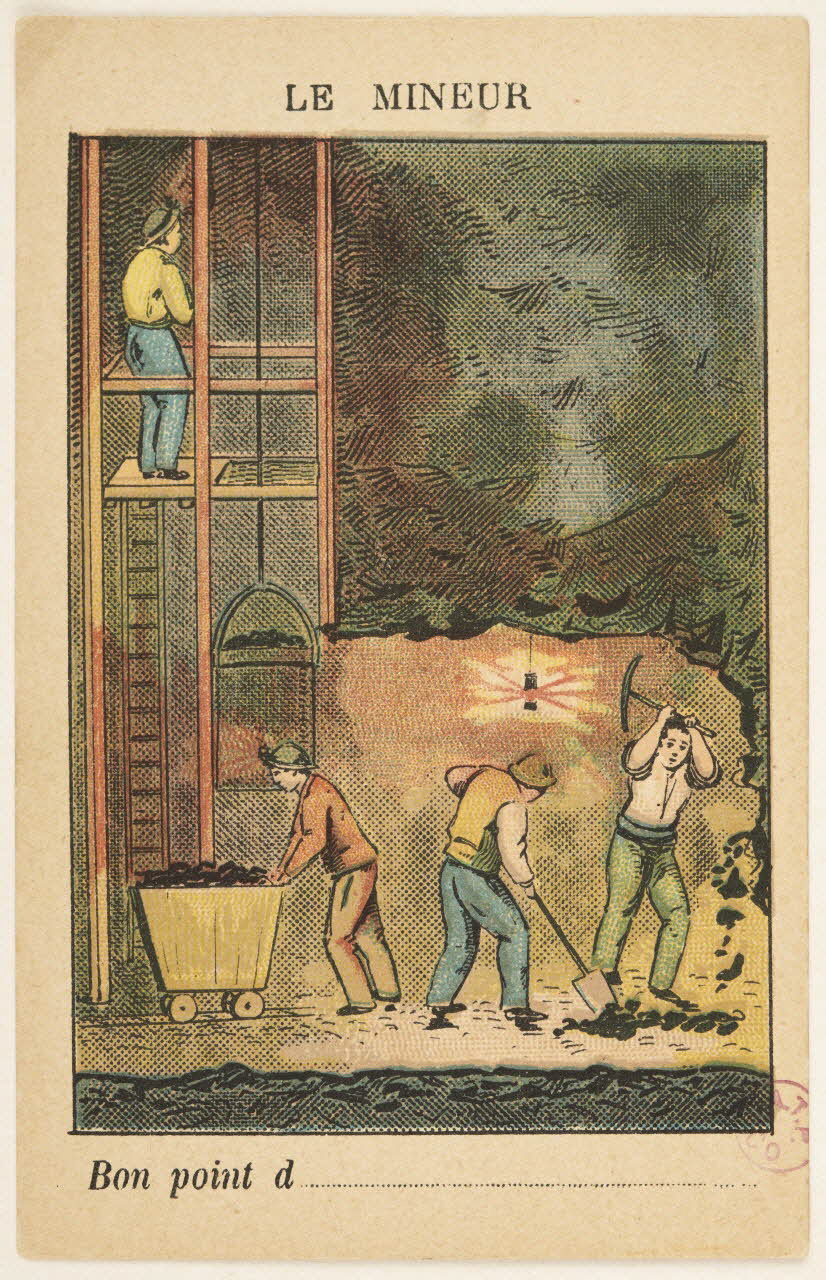 bon point LE MINEUR 1940.2.16 Photo Mucem / Marianne Kuhn