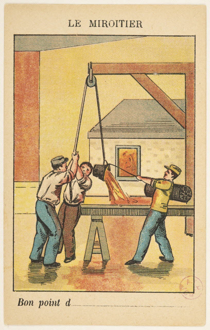 bon point LE MIROITIER 1940.2.17 Photo Mucem / Marianne Kuhn