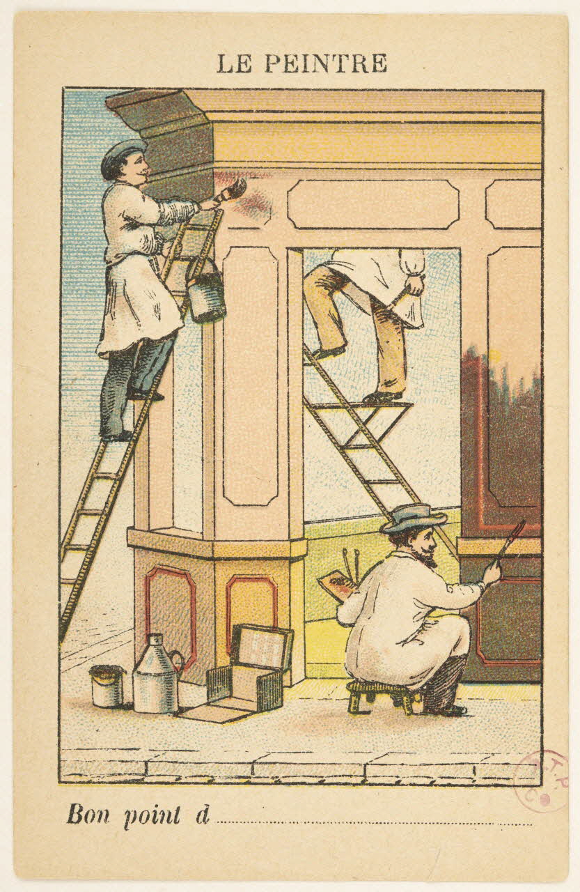 bon point LE PEINTRE 1940.2.18 Photo Mucem / Marianne Kuhn