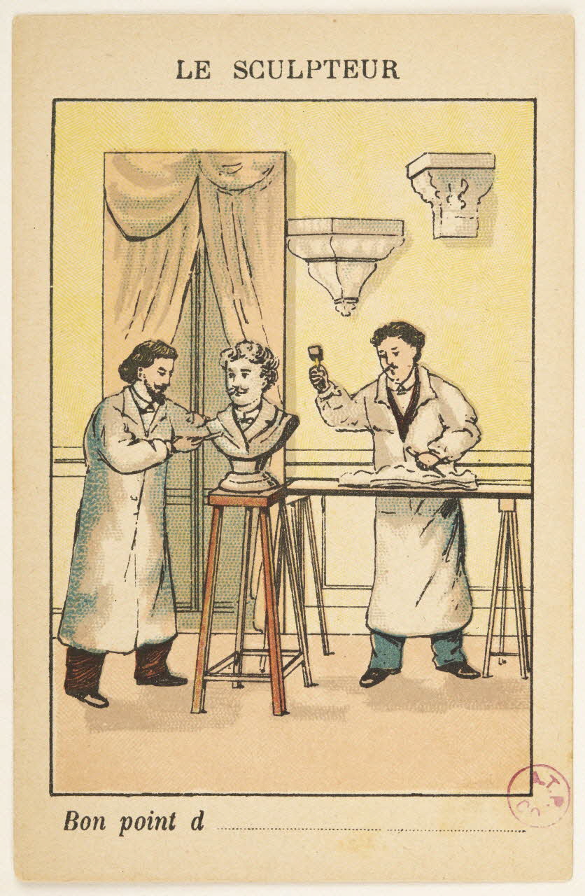 bon point LE SCULPTEUR 1940.2.19 Photo Mucem / Marianne Kuhn
