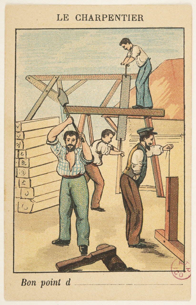 bon point LE CHARPENTIER 1940.2.2 Photo Mucem / Marianne Kuhn