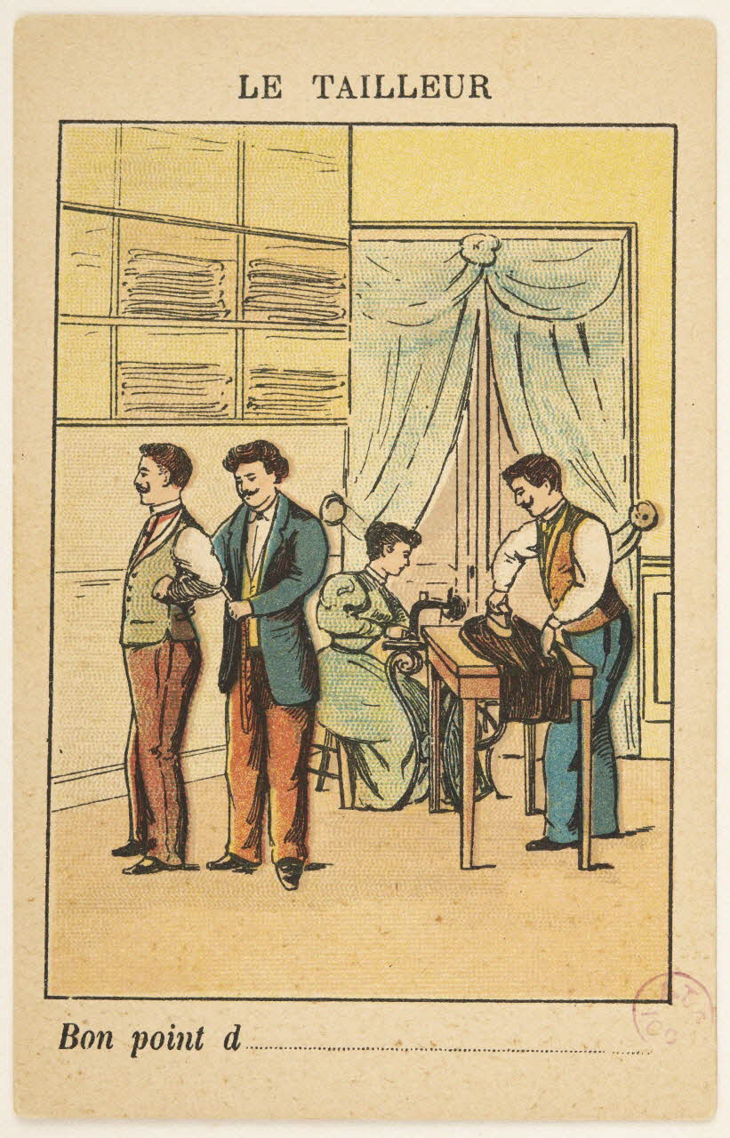 bon point LE TAILLEUR 1940.2.21 Photo Mucem / Marianne Kuhn