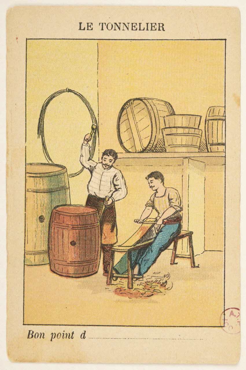 bon point LE TONNELIER 1940.2.23 Photo Mucem / Marianne Kuhn