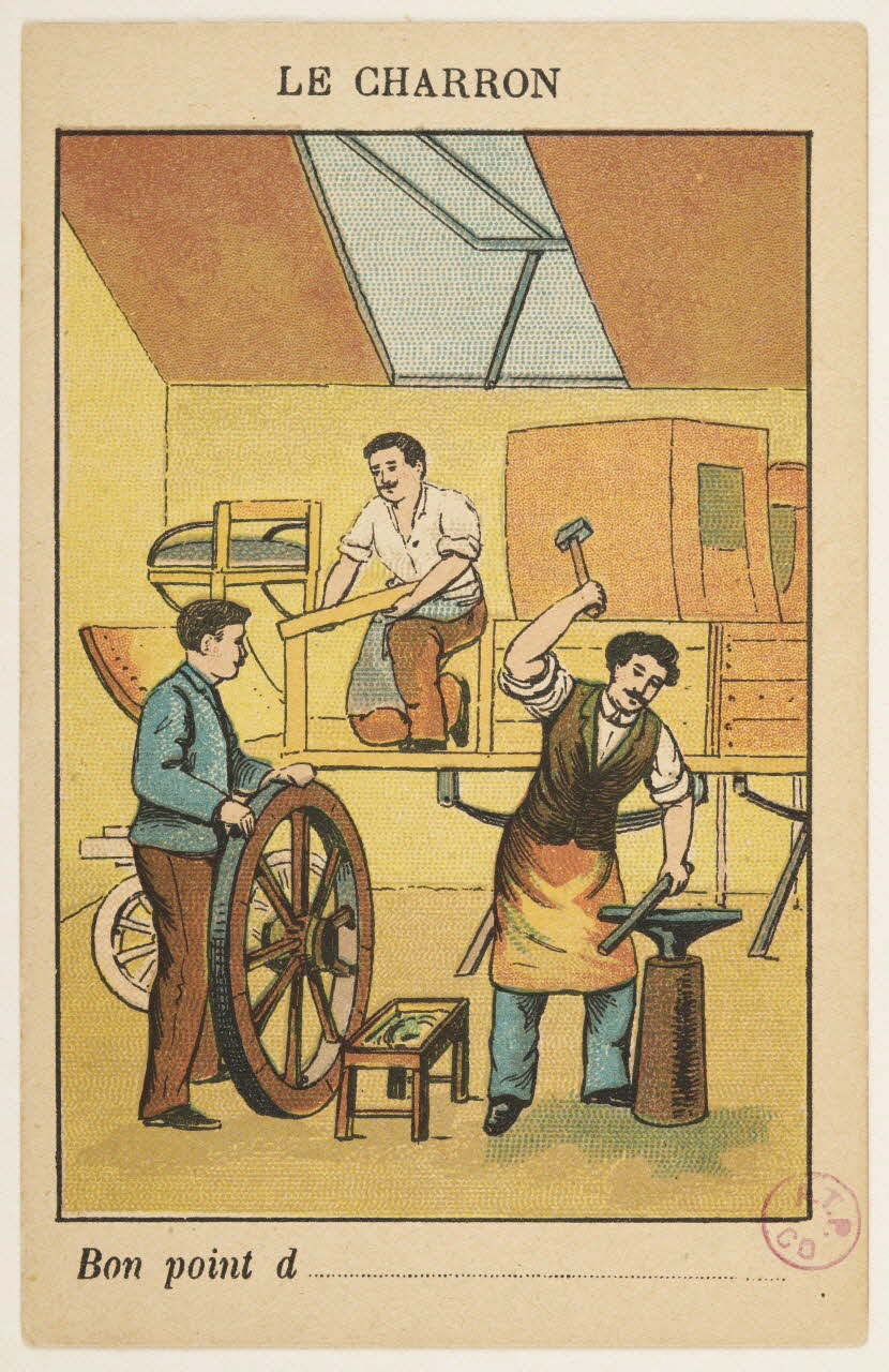 bon point LE CHARRON 1940.2.3 Photo Mucem / Marianne Kuhn