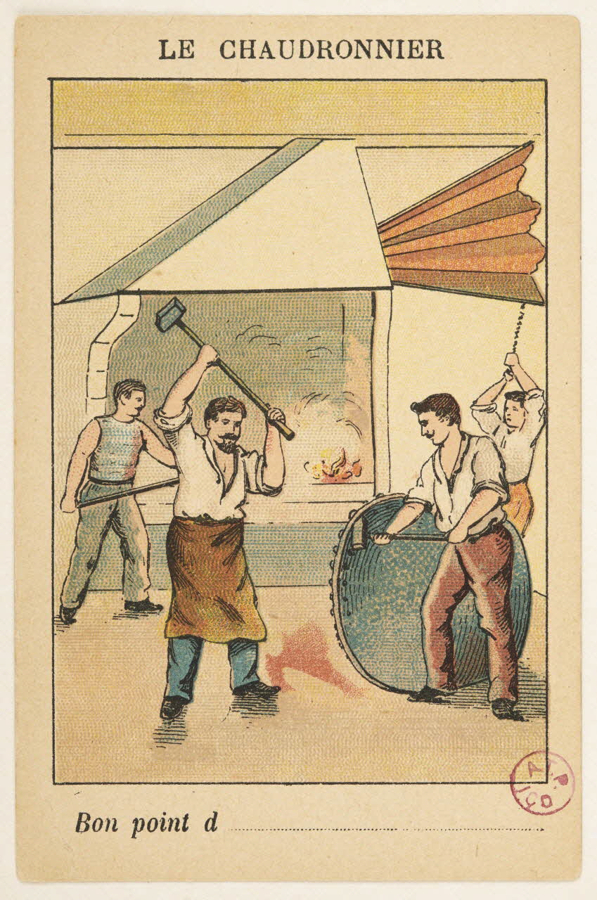 bon point LE CHAUDRONNIER 1940.2.4 Photo Mucem / Marianne Kuhn