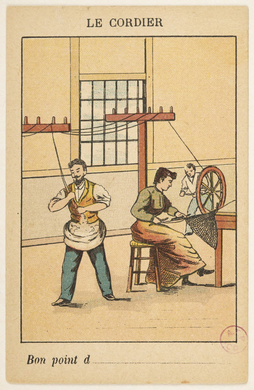 bon point LE CORDIER 1940.2.5 Photo Mucem / Marianne Kuhn