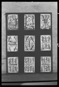Alain Guey photographie "Jeux d'alouette". Estampe. Bois. Maison Roiné. Datée de 1835 Ile-de-France, France 1970/10/1 Ph.1970.91.1 Photo