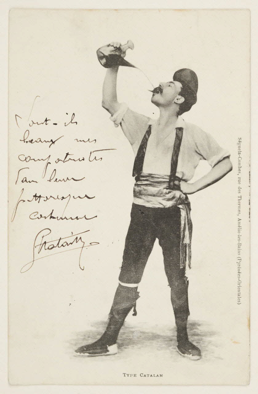 carte postale TYPE CATALAN 1902 045192 Photo Mucem / Marianne Kuhn